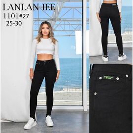 Фотография Джинсы женские 1101 black р.25-30 "Lolo Blues" недорого оптом от прямого поставщика