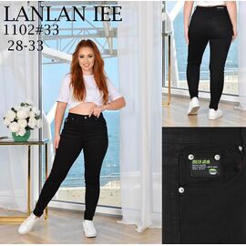 Фотография Джинсы женские 1102 black р.28-33 "Lolo Blues" недорого оптом от прямого поставщика