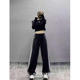 Фотография Штаны детские спортивные на девочку 9173 black р.130-160 "Major" недорого оптом от прямого поставщика