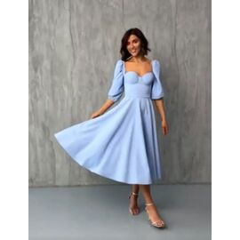 Фотография Платье летнее женское 849 l.blue р.36-38 "Odis" недорого оптом от прямого поставщика