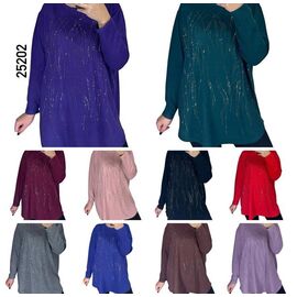 Светр жіночий 25202 pink р.52-60 "PULSE" недорого оптом від прямого постачальника