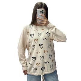 Светр жіночий 25219 l.beige р.48-52 "PULSE" недорого оптом від прямого постачальника