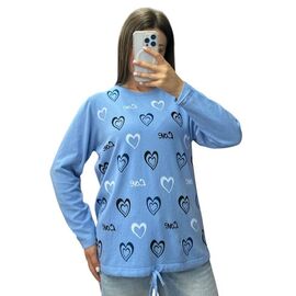 Светр жіночий 25219 l.blue р.48-52 "PULSE" недорого оптом від прямого постачальника