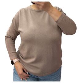 Светр жіночий 25230 beige р.52-58 "PULSE" недорого оптом від прямого постачальника