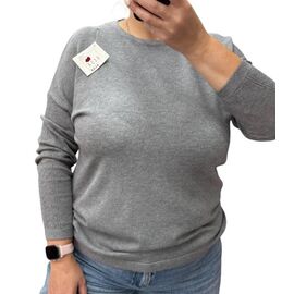 Светр жіночий 25230 grey р.52-58 "PULSE" недорого оптом від прямого постачальника