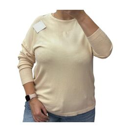 Светр жіночий 25230 l.beige р.52-58 "PULSE" недорого оптом від прямого постачальника