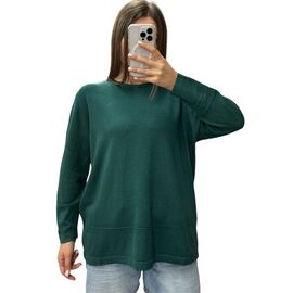 Фотография Свитер женский 25233 d.green р.48-58 "PULSE" недорого оптом от прямого поставщика