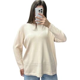 Фотография Свитер женский 25233 l.beige р.48-58 "PULSE" недорого оптом от прямого поставщика
