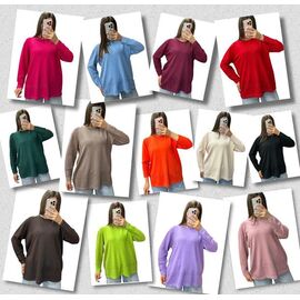 Фотография Свитер женский 25233 powder р.48-58 "PULSE" недорого оптом от прямого поставщика