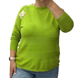 Фотография Свитер женский 25234 l.green р.52-58 "PULSE" недорого оптом от прямого поставщика