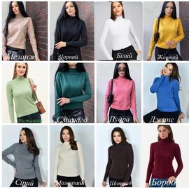 Гольф жіночий 618 blue р.42-48 "PULSE" недорого оптом від прямого постачальника