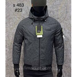 Фотография Куртка мужская демисезонная/двухсторонняя, размеры L-4XL(5цв) "PROSTOMEN" недорого от прямого поставщика