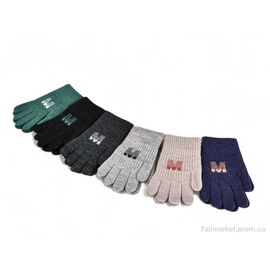 Рукавички для дітей Зима J2005 mix (12 шт. р.сітка4-6) "TUZZI" недорого оптом від прямого постачальника