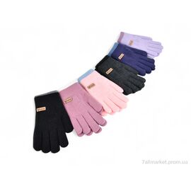Рукавички для дітей Зима J2043 mix (12 шт. р.сітка5-7) "TUZZI" недорого оптом від прямого постачальника