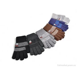 Рукавички для дітей Зима J2039 mix (12 шт. р.сітка7-9) "TUZZI" недорого оптом від прямого постачальника