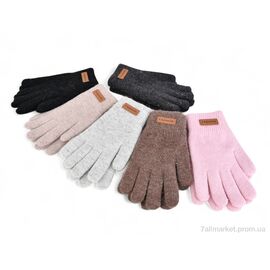 Рукавички жіночі Зима J2027 mix (12 шт. р.сіткаOne size) "TUZZI" недорого оптом від прямого постачальника