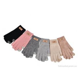 Рукавички жіночі Зима J2036 mix (12 шт. р.сіткаOne size) "TUZZI" недорого оптом від прямого постачальника
