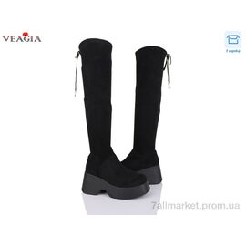 Ботфорти жіночі Весна/осінь T01-2 (6 пар р.36-41) "Veagia-ADA" недорого оптом від прямого постачальника