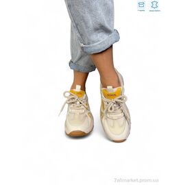 Кросівки жіночі модні Весна/осінь YH25002 yellow (8 пар р.36-40) "S.Sofi.S" недорого оптом від прямого постачальника