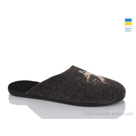 Тапки чоловічі домашні Весна/осінь 702-14 (6 пар р.41-45) "Inblue" недорого оптом від прямого постачальника