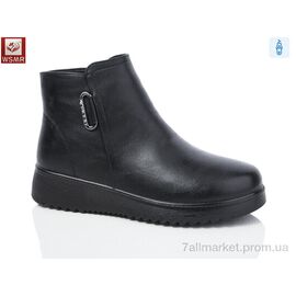 Черевики жіночі стильні Зима A118 (8 пар р.37-42) "WSMR" недорого оптом від прямого постачальника