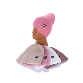 Шапка дитяча на дівчинку SE003-29 mix р.50-56 "Angelica" недорого оптом від прямого постачальника