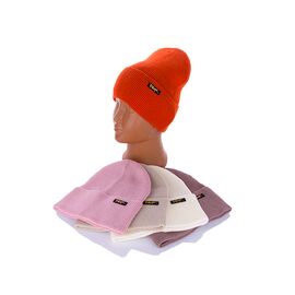 Шапка дитяча на дівчинку SE003-6 mix р.50-56 "Angelica" недорого оптом від прямого постачальника