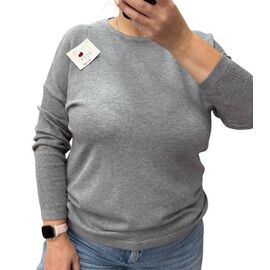Фотография Свитер женский 25230 grey р.52-58 "Elena&Vika" недорого оптом от прямого поставщика
