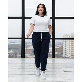 Фотография Штаны спортивные женские Б53 d.grey р.XL-4XL "AZNA" недорого оптом от прямого поставщика