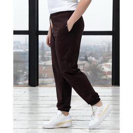 Фотография Штаны спортивные женские Б53 brown р.XL-4XL "AZNA" недорого оптом от прямого поставщика