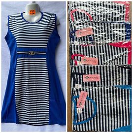 Жіночий сарафан V129 mix р.42-50 "SHELLY" недорого оптом від прямого постачальника