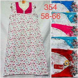 Фотография Ночнушка женская 354 mix р.58-66 "SHELLY" недорого оптом от прямого поставщика