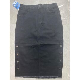 Фотография Юбка женская 505 black р.32-42 "Liana Denim" недорого оптом от прямого поставщика