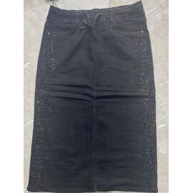 Фотография Юбка женская 504 black р.32-42 "Liana Denim" недорого оптом от прямого поставщика
