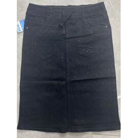 Фотография Юбка женская 503 black р.32-42 "Liana Denim" недорого оптом от прямого поставщика