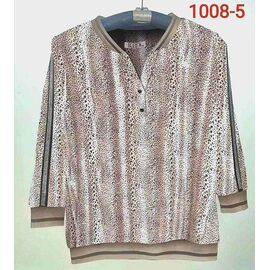 Светр жіночий 1008-5 brown р.52-62 "LIDA" недорого оптом від прямого постачальника