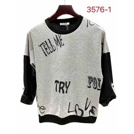 Светр жіночий 3576-1 grey р.52-62 "LIDA" недорого оптом від прямого постачальника