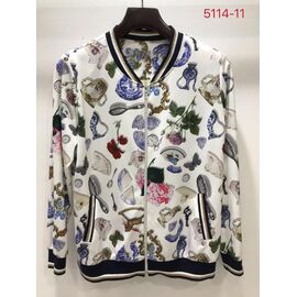 Кофта жіноча 5114-11 white р.52-62 "LIDA" недорого оптом від прямого постачальника