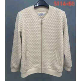 Кофта жіноча 5114-58 beige р.52-62 "LIDA" недорого оптом від прямого постачальника