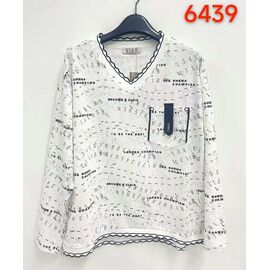 Светр жіночий 6439 white р.52-62 "LIDA" недорого оптом від прямого постачальника