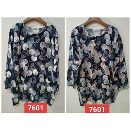 Светр жіночий 7601 black-beige р.3XL-4XL "LIDA" недорого оптом від прямого постачальника