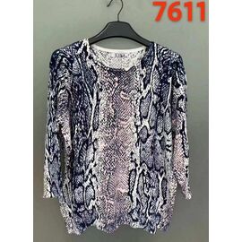 Светр жіночий 7611 black р.3XL-4XL "LIDA" недорого оптом від прямого постачальника