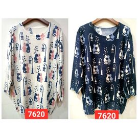 Фотография Свитер женский 7620 white р.3XL-4XL "LIDA" недорого оптом от прямого поставщика