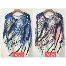 Светр жіночий 7625 navy р.3XL-4XL "LIDA" недорого оптом від прямого постачальника