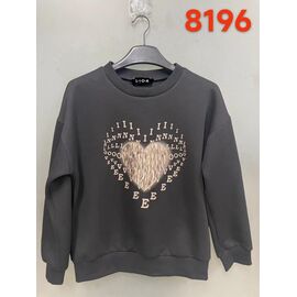 Светр жіночий 8196 black р.52-62 "LIDA" недорого оптом від прямого постачальника