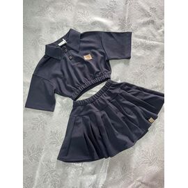 Фотография Костюм детский на девочку M106 navy р.128-152 "Moda school" недорого оптом от прямого поставщика