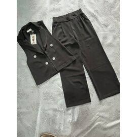 Фотография Костюм детский на девочку M105 black р.128-152 "Moda school" недорого оптом от прямого поставщика