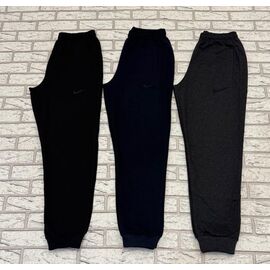 Штани спортивні чоловічі S1072 black р.46-54 "Shon" недорого оптом від прямого постачальника