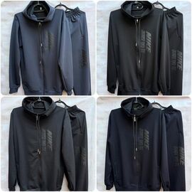 Костюм спортивний чоловічий S1120 black р.46-54 "Shon" недорого оптом від прямого постачальника