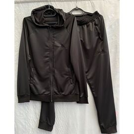 Фотография Костюм спортивный мужской S440 black р.46-54 "Shoptime" недорого оптом от прямого поставщика